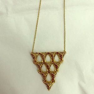 House of Harlow gold necklace